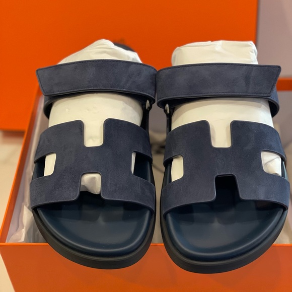 SOLD! 🎉🎉Hermes Chypre size 38 Bleu Celeste NWT - Picture 11 of 13